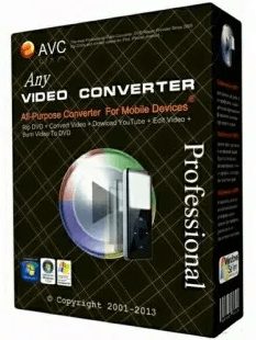 Any Video Converter Professional 6.2 crack download