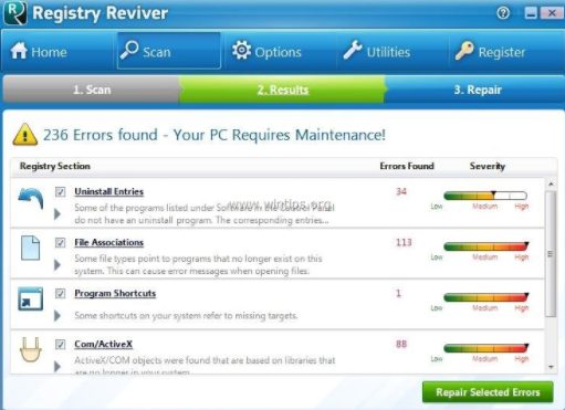 ReviverSoft Registry Reviver 4.19 crack download