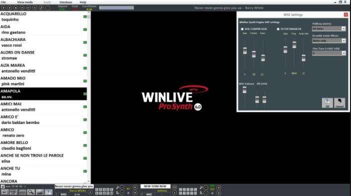 WinLive Pro Synth 8 free download