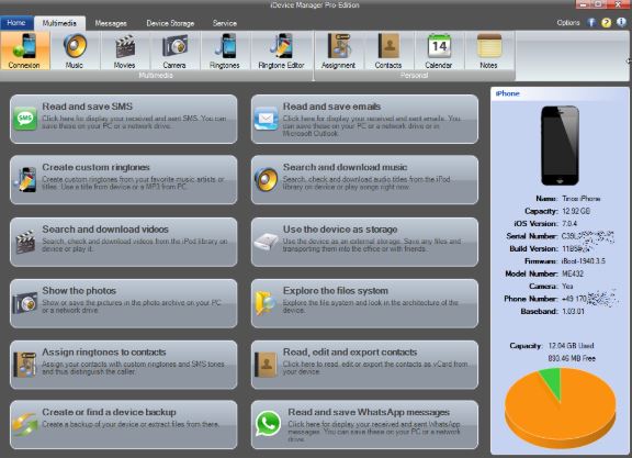 iDevice Manager Pro Edition 10
