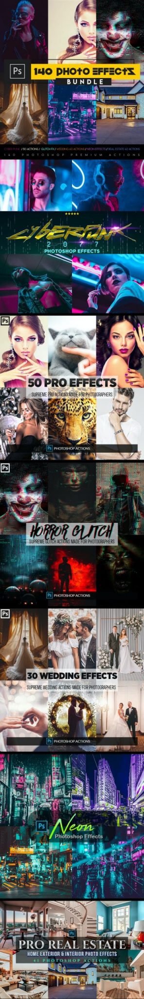 GraphicRiver – SupremeTones Photo Effects Actions BUDNLE 27070454 Free Download