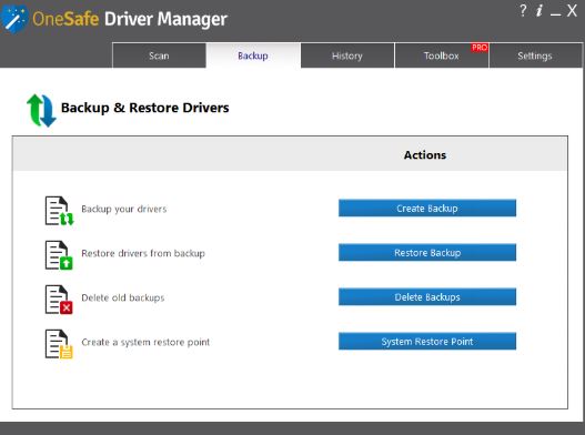 OneSafe Driver Manager Pro 5