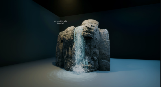 Artstation Intro to UE4 VFX Waterfall