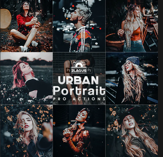 GraphicRiver – Urban Portrait Photoshop Actions 27473122