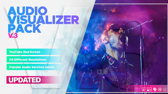 Videohive Audio visualizer pack Free Download