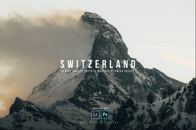 CreativeMarket – SWITZERLAND INSPIRED PRESETS 