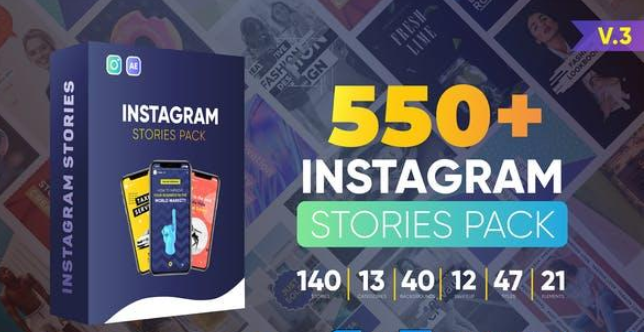 Videohive Instagram Stories V3 Free Download