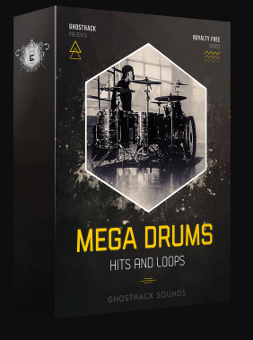 Ghosthack Sounds Mega Drums (Hits And Loops) WAV