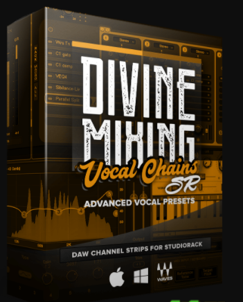 Sean Divine Divine Mixing Vocal Chains SR for Waves StudioRack-DECiBEL (Premium)