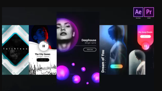 Videohive Instagram Unique Music Stories