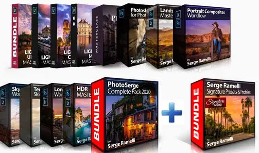 PhotoSearge Serge Ramelli Complete Package Bundle Updated 2020