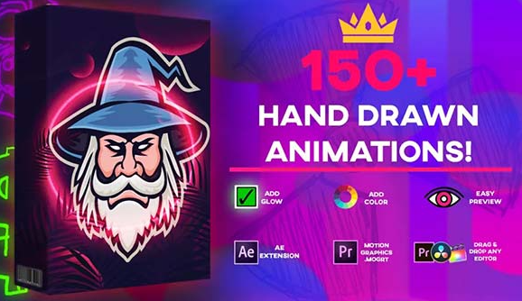 ULTIMATE 150+ Animation Pack Max Novak Media Monopoly AE Plugin Premiere MOGRT
