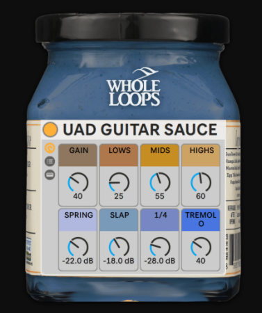 Whole Loops UAD GUITAR SAUCE