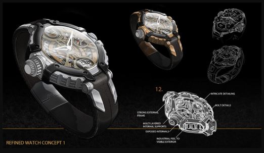 Product Design Pipeline Concepting a Watch in Photoshop By Adam Fairless