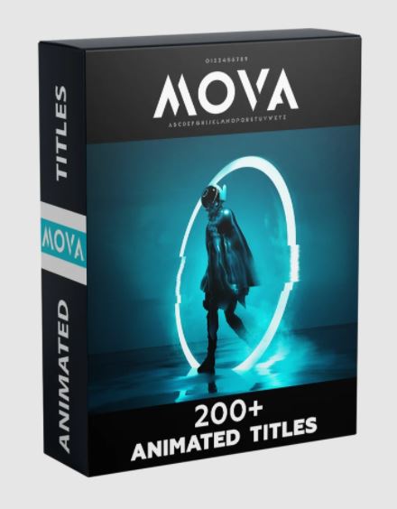Video Presets Mova 200+ animated titles pack