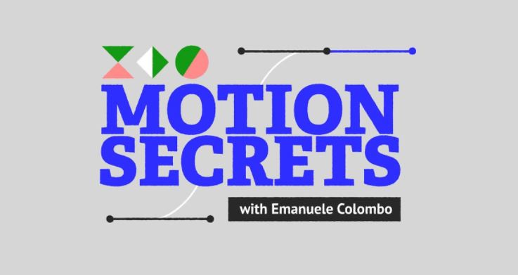 Motion Design School – Motion Secrets with Emanuele Colombo (FULL) Free Download