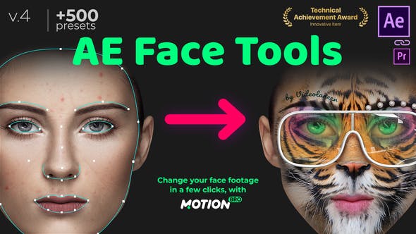 Videohive AE Face Tools V2 Free Download