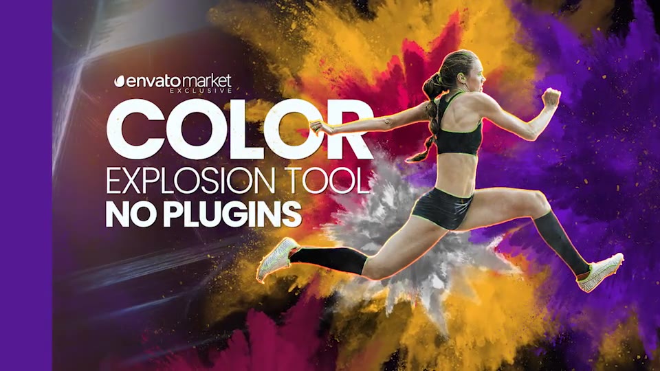 Videohive Color Explosion Tool