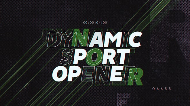Videohive Dynamic Sport Opener 22571341 Free Download
