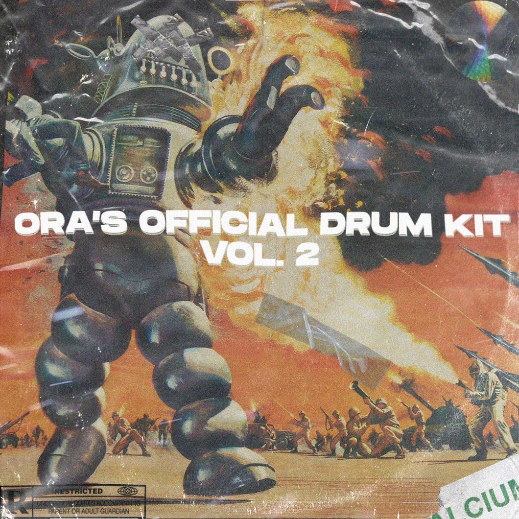 Ora’s Official Drum Kit and One Shot Kit Vol .2 [WAV, MiDi, Synth Presets] (Premium)