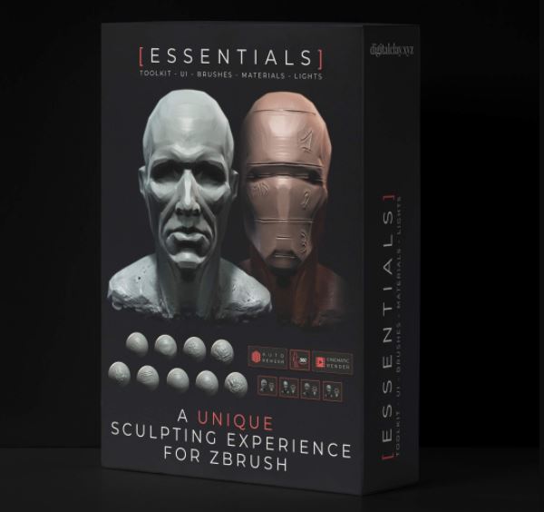 Digital Clay – The Essentials Toolkit v1.2 for Zbrush