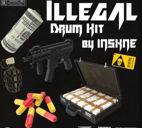 INSXNE 2021 Drill Drum Kit «ILLEGAL» [WAV, MiDi]