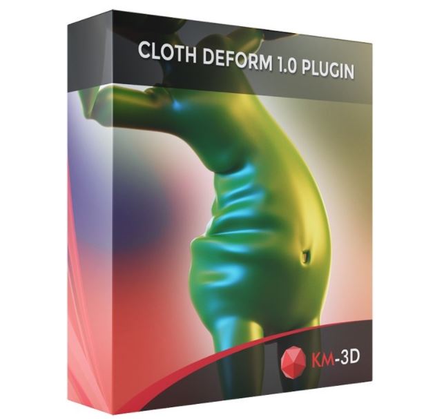 KM-3D Cloth Deform 1.0 for 3ds Max 2015 – 2022