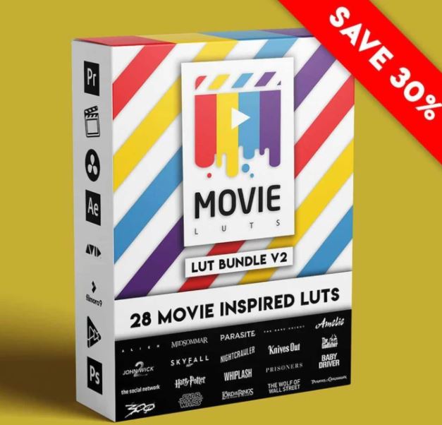 Movie LUTs Bundle V2 Free Download