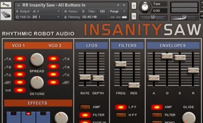 Rhythmic Robot Audio Insanity Saw [KONTAKT] (Premium)