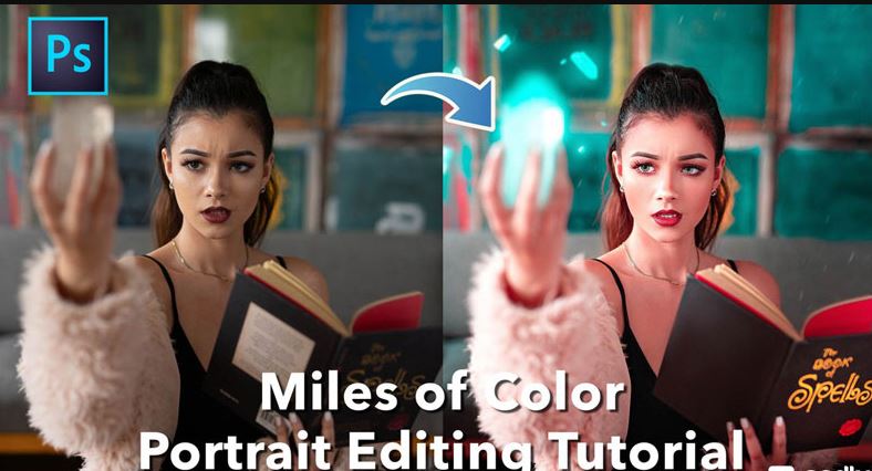 Sellfy - Miles of Color Portrait Editing Tutorial