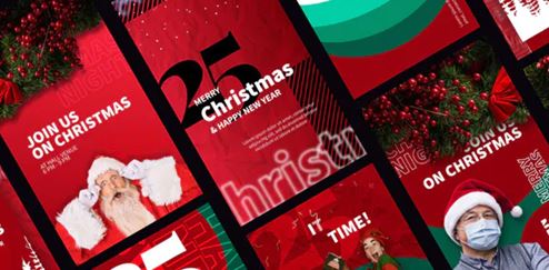 Videohive Christmas Stories Promo 34291902