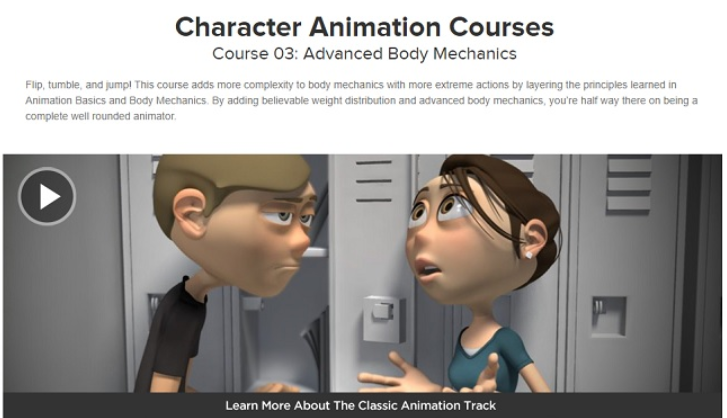 Animation Mentor – Course 03 – Advanced Body (premium)