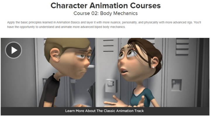 Animation Mentor – Course 2 – Body Mechanics (premium)