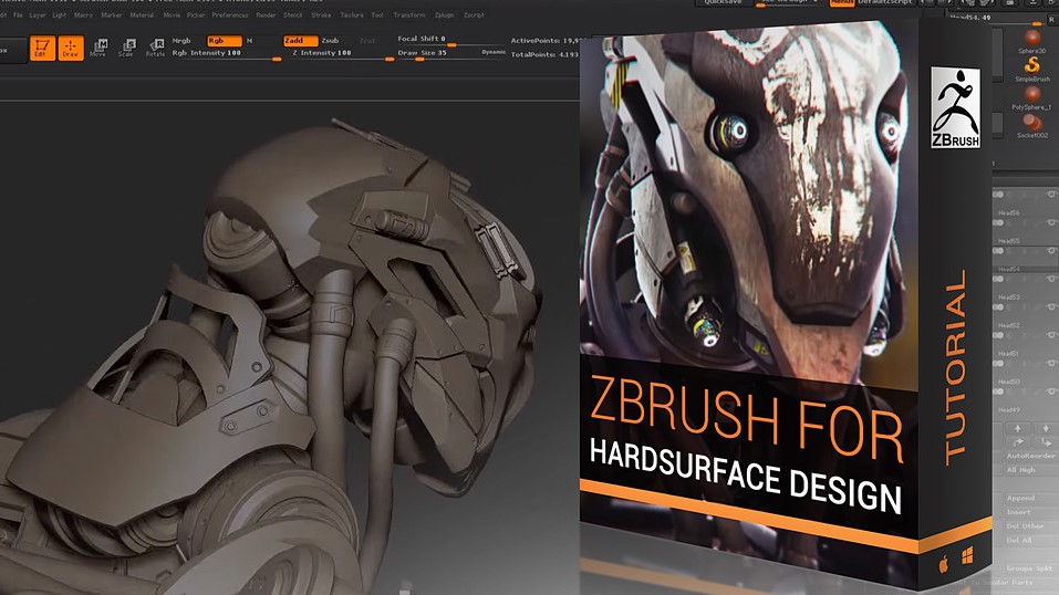 CubeBrush - ZBrush For Hardsurface Design