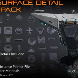 Gumroad – Hard Surface Detail Alpha Pack (Premium)