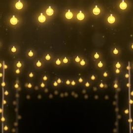 Videohive Christmas Lights Tunnel 35260438