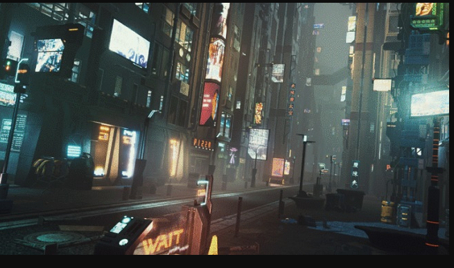 Domestika – Game Environment Design: Cyberpunk Scenes with Unreal Engine