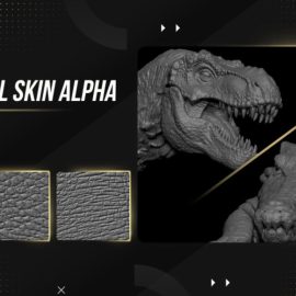 ArtStation Marketplace – 135 Animal Skin Alpha (Premium)