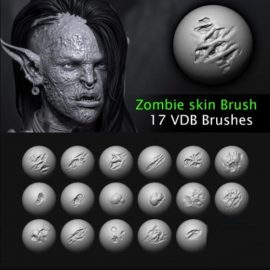ArtStation Marketplace – Zombie skin VD Brushes (Premium)