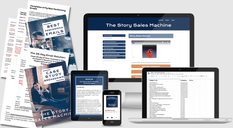 Bill Mueler – The Story Sales Machine + Bonuses