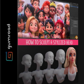 GUMROAD – HOW TO SCULPT A STYLIZED HEAD IN BLENDER (Premium)