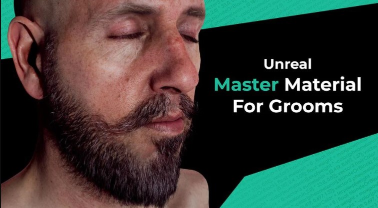 GUMROAD – UNREAL MASTER MATERIAL FOR GROOMS BY NICK RUTLINH