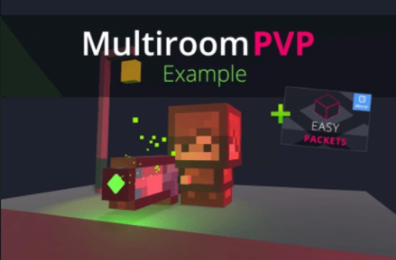 Unity - Multiroom PvP Example v1.03
