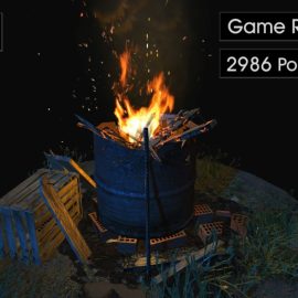 Unity – Realistic Bonfire Type # 4 Barrel v1.0 (Premium)