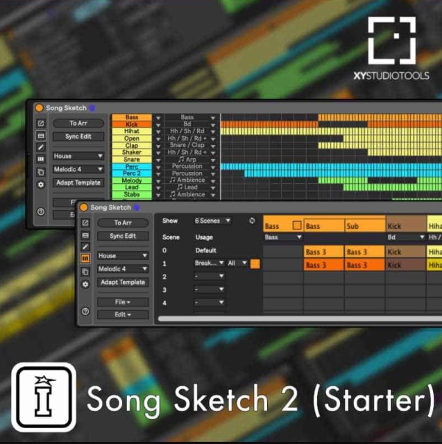 XYStudiotools Song Sketch Starter 2.0.5 [Max for Live]