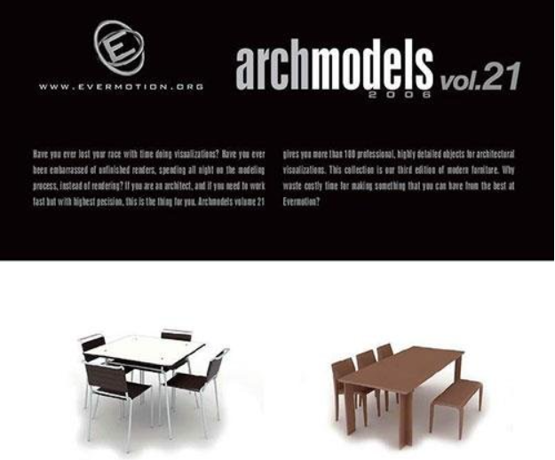3D Models Evermotion Archmodels v 021