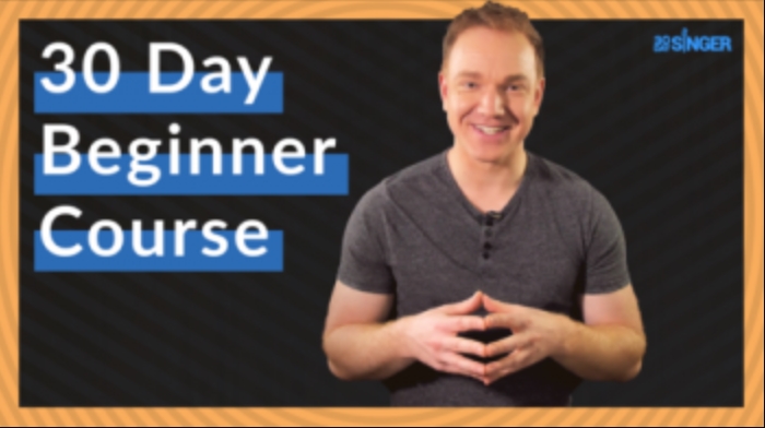30 Day Singer 30 Day Beginner Course with Jonathan Estabrooks [TUTORiAL]
