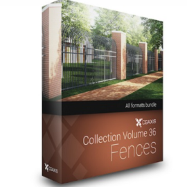 CGAxis – Models Volume 36 Fences (Premium)
