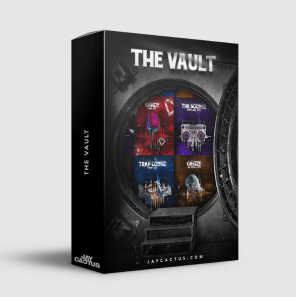 Jay Cactus The Vault Drum Kit [WAV, MiDi]
