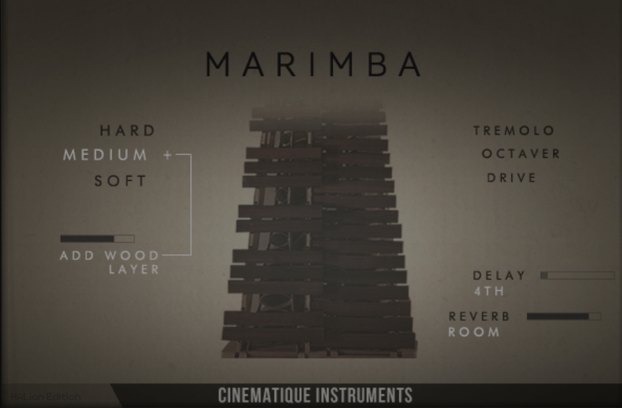 Cinematique Instruments Marimba Content